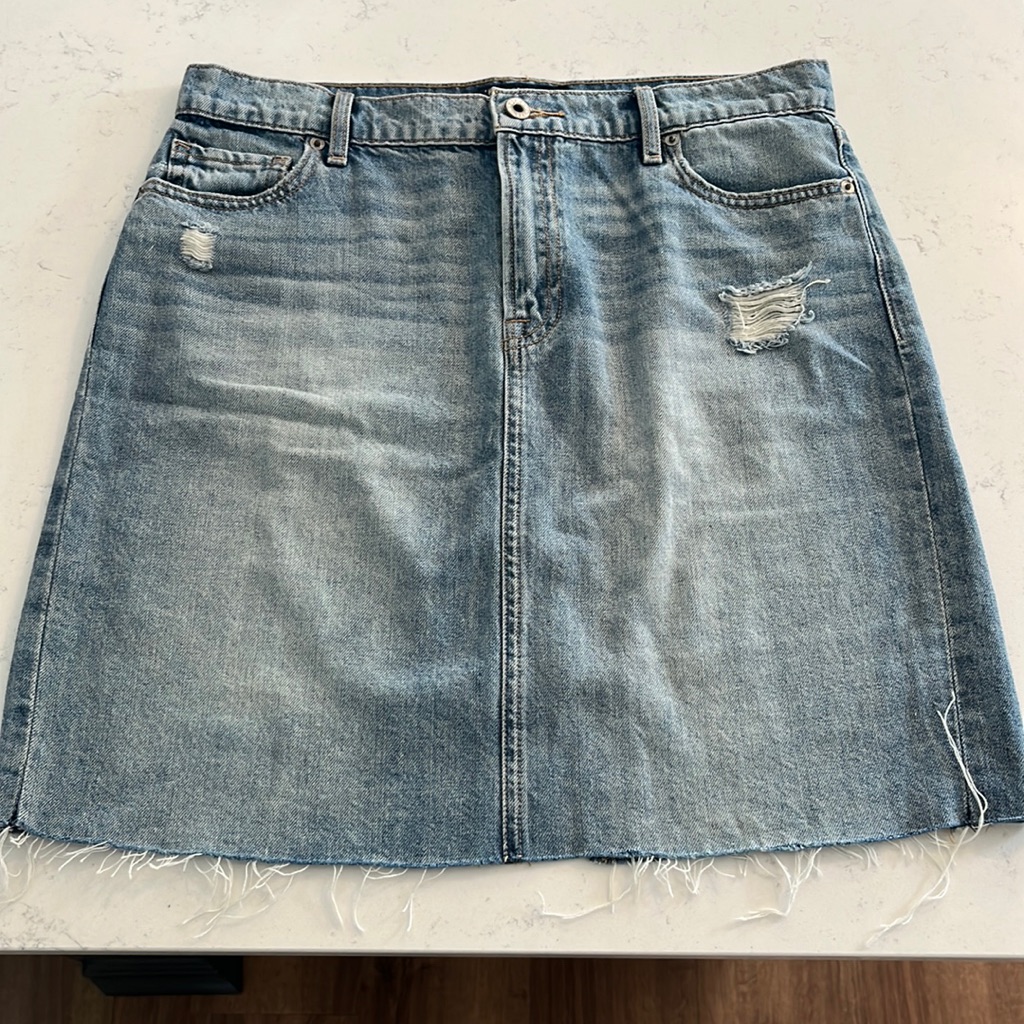 Lucky Brand Jean Denim High Rise Pencil Skirt Lucky Brand Jean Denim High Rise Pencil Skirt